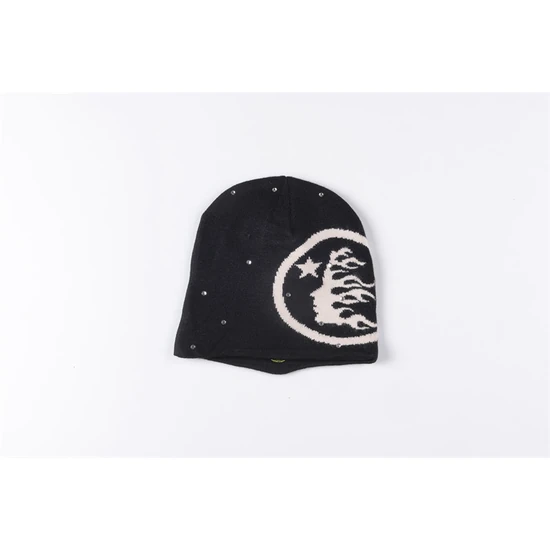 Hellstar Logo Polka Dot Beanie ヘルスター ロゴ ポルカドット ビーニー