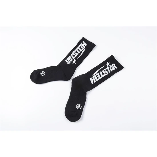 Hellstar Logo Crew Socks ヘルスター ロゴ クルー ソックス