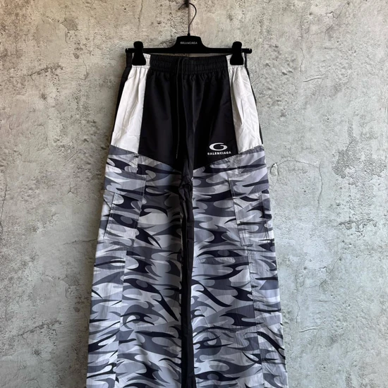 Balenciaga Camo Color Block Track Pants バレンシアガ カモ カラー ブロック トラック パンツ