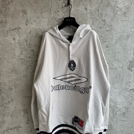 Balenciaga Logo Zip-Up Hoodie バレンシアガ ロゴ ジップアップ パーカー