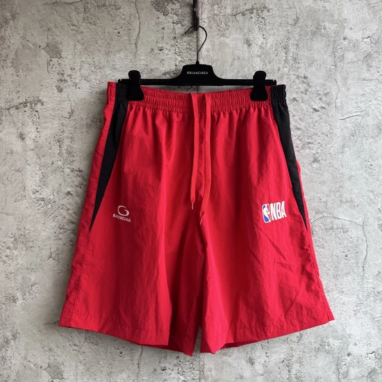 Balenciaga NBA Logo Color Block Shorts バレンシアガ NBA ロゴ カラー ブロック ショーツ