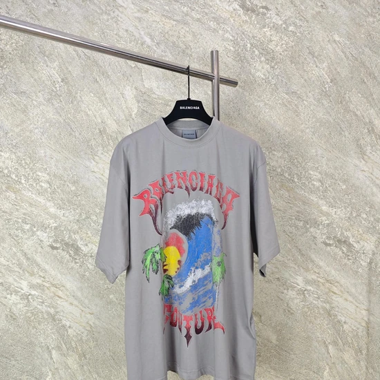 Balenciaga Wave Graphic T-Shirt バレンシアガ ウェーブ グラフィック Tシャツ