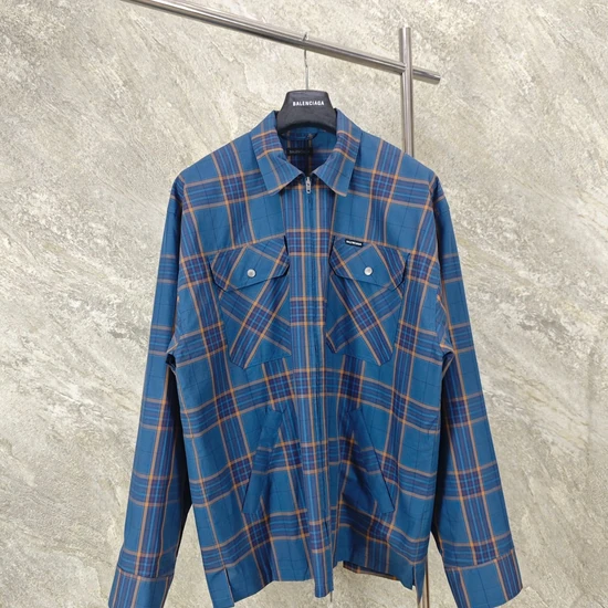Balenciaga Tartan Check Overshirt バレンシアガ タータン チェック オーバーシャツ