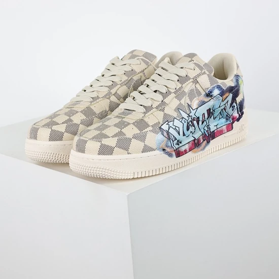 Louis Vuitton × Nike Air Force 1 Low by Virgil Abloh Sail/Multi Color ルイヴィトン × ナイキ エアフォース1 ロー バイ ヴァージル・アブロー セイル/マルチ カラー