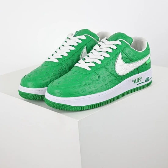 Louis Vuitton × Nike Air Force 1 Low by Virgil Abloh Green/White ルイヴィトン × ナイキ エアフォース1 ロー バイ ヴァージル・アブロー グリーン/ホワイト