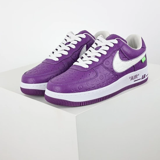 Louis Vuitton × Nike Air Force 1 Low by Virgil Abloh Purple/White ルイヴィトン × ナイキ エアフォース1 ロー バイ ヴァージル・アブロー パープル/ホワイト