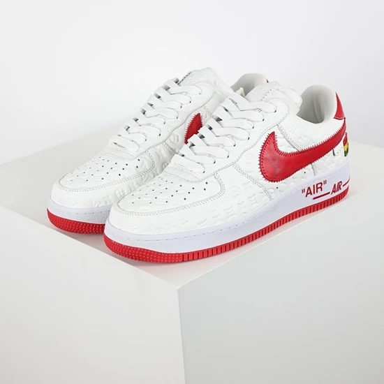 Louis Vuitton × Nike Air Force 1 Low by Virgil Abloh White/Red ルイヴィトン × ナイキ エアフォース1 ロー バイ ヴァージル・アブロー ホワイト/レッド