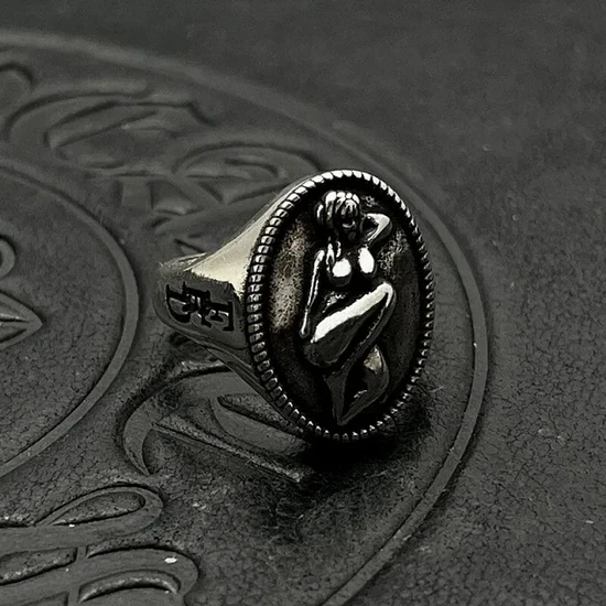Enfants Riches Deprimes Female Figure Signet Ring アンファン リッシュ デプリメ フィメール フィギュア シグネット リング